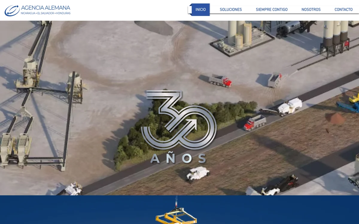 Agencia Alemana website
