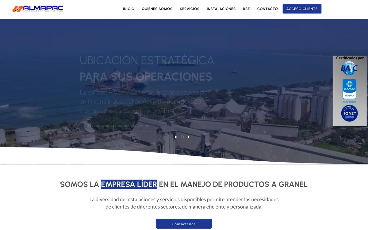 ALMAPAC website