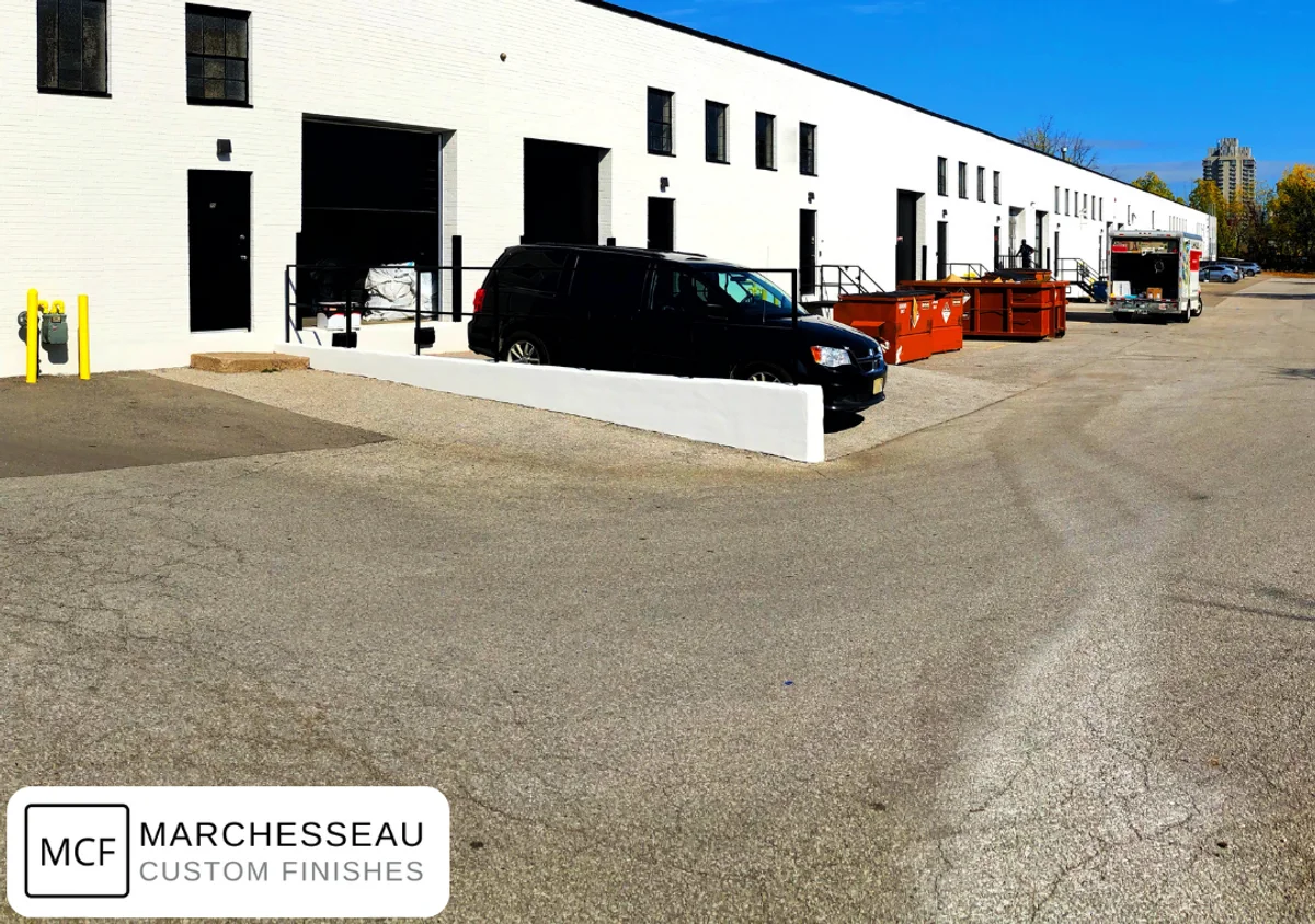 Commercial exterior, after