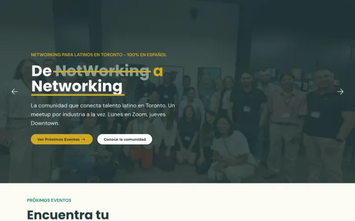 NotWorking to Networking website