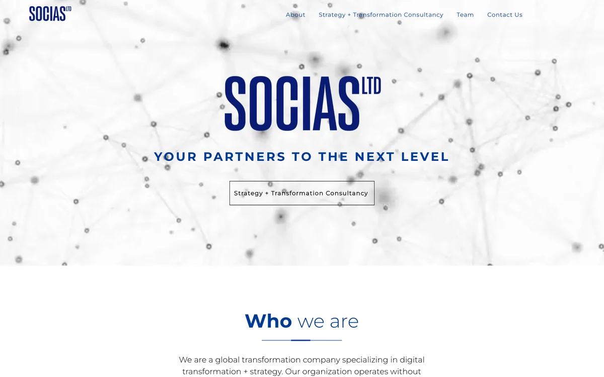 Socias website